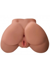 Кофейный мастурбатор-полуторс Perfect Ass Masturbator - Pipedream - в Майкопе купить с доставкой