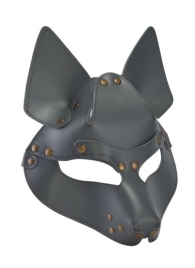 Серая маска Wolf с клепками - Sitabella - купить с доставкой в Майкопе