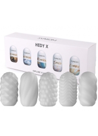 Набор из 5 мастурбаторов Hedy X5 Mixed - Svakom - в Майкопе купить с доставкой