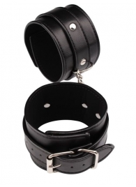 Черные оковы Classic Ankle Cuffs - Chisa - купить с доставкой в Майкопе