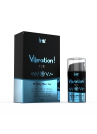 Жидкий интимный гель с эффектом вибрации Vibration! Ice - 15 мл. - INTT - купить с доставкой в Майкопе