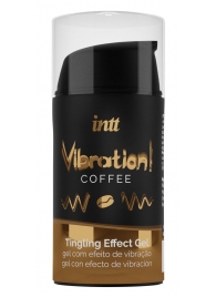 Жидкий интимный гель с эффектом вибрации Vibration! Coffee - 15 мл. - INTT - купить с доставкой в Майкопе