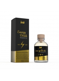 Массажный гель с согревающим эффектом Energy Drink - 30 мл. - INTT - купить с доставкой в Майкопе