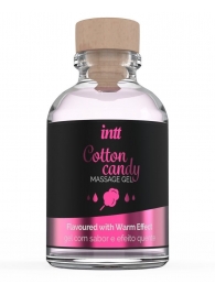 Массажный гель с согревающим эффектом Cotton Candy - 30 мл. - INTT - купить с доставкой в Майкопе