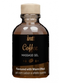 Массажный гель с согревающим эффектом Coffee - 30 мл. - INTT - купить с доставкой в Майкопе