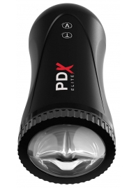 Черный автоматический мастурбатор-ротик Moto Stroker - Pipedream - в Майкопе купить с доставкой