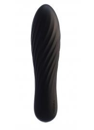 Черная вибропуля Tulip - 10,6 см. - Svakom