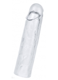 Прозрачная насадка-удлинитель Flawless Clear Penis Sleeve Add 1 - 15,5 см. - Lovetoy - в Майкопе купить с доставкой