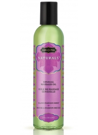 Массажное масло Naturals Island Passion Berry с ароматом тропических фруктов - 236 мл. - Kama Sutra - купить с доставкой в Майкопе