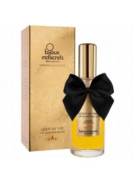 Массажное масло Light My Fire с ароматом карамели - 100 мл. - Bijoux Indiscrets - купить с доставкой в Майкопе