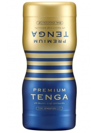 Мастурбатор TENGA Premium Dual Sensation Cup - Tenga - в Майкопе купить с доставкой