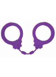 Фиолетовые силиконовые поножи Limitation - Lola Games - купить с доставкой в Майкопе
