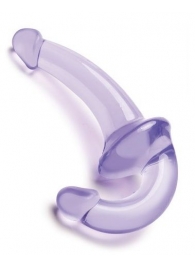 Фиолетовый безремневой страпон Strapless Strap-On - Lux Fetish - купить с доставкой в Майкопе