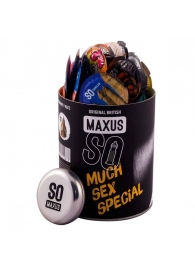 Текстурированные презервативы в кейсе MAXUS So Much Sex - 100 шт. - Maxus - купить с доставкой в Майкопе
