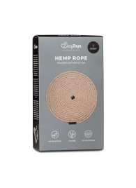 Пеньковая веревка для связывания Hemp Rope - 5 м. - Easy toys - купить с доставкой в Майкопе