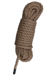 Пеньковая веревка для связывания Hemp Rope - 5 м. - Easy toys - купить с доставкой в Майкопе