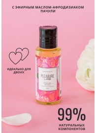 Массажное масло Pleasure Lab Delicate с ароматом пиона и пачули - 50 мл. - Pleasure Lab - купить с доставкой в Майкопе
