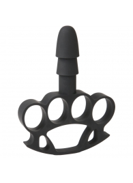 Кастет с штырьком для насадок Vac-U-Lock Knuckle Up - Doc Johnson - купить с доставкой в Майкопе