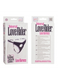 Трусы для страпона с универсальным креплением Universal Love Rider Luxe Harness - California Exotic Novelties - купить с доставкой в Майкопе