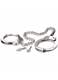 Металлические наручники Metal Leg Cuffs - Pipedream - купить с доставкой в Майкопе