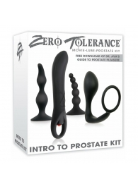 Набор стимуляторов простаты Intro To Prostate Kit - Zero Tolerance - в Майкопе купить с доставкой