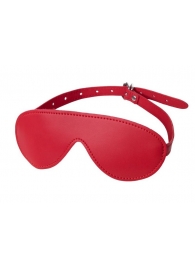 Красная маска Anonymo из искусственной кожи - ToyFa - купить с доставкой в Майкопе