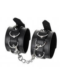 Черные оковы Anonymo из искусственной кожи - ToyFa - купить с доставкой в Майкопе