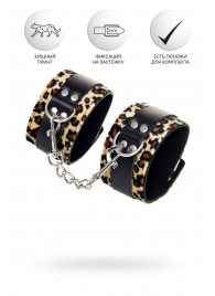 Наручники Anonymo с анималистическим принтом - ToyFa - купить с доставкой в Майкопе