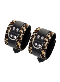 Наручники Anonymo с анималистическим принтом - ToyFa - купить с доставкой в Майкопе