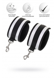 Серебристо-черные оковы Anonymo - ToyFa - купить с доставкой в Майкопе