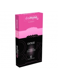 Презервативы с точками и рёбрышками DOMINO Classic Extase - 6 шт. - Domino - купить с доставкой в Майкопе