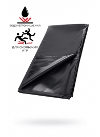 Черная простыня для секса из ПВХ - 220 х 200 см. - ToyFa - купить с доставкой в Майкопе