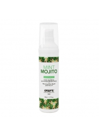 Разогревающее массажное масло с ароматом мохито Gourmet Mint Mojito - 50 мл. - Exsens - купить с доставкой в Майкопе