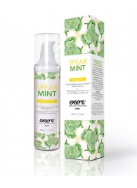 Разогревающее массажное масло Gourmet Spearmint Organic с органическими ингредиентами - 50 мл. - Exsens - купить с доставкой в Майкопе