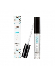 Блеск для губ Hot Kiss Coconut с ароматом кокоса - 7 мл. - Exsens - купить с доставкой в Майкопе