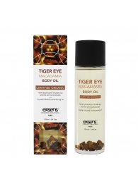 Органическое массажное масло TIGER EYE MACADAMIA - 100 мл. - Exsens - купить с доставкой в Майкопе