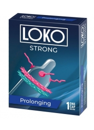 Стимулирующая насадка на пенис LOKO STRONG с продлевающим эффектом - Sitabella - в Майкопе купить с доставкой