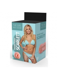 Телесный мастурбатор-вагина Scarlett - Dream Toys - в Майкопе купить с доставкой