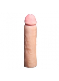 Телесная фаллическая насадка на пенис Magnum Xtender - 23 см. - Blush Novelties - в Майкопе купить с доставкой