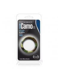 Эрекционное кольцо камуфляжной расцветки Silicone Camo Cock Ring - Blush Novelties - в Майкопе купить с доставкой