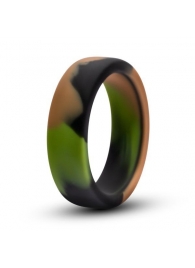 Эрекционное кольцо камуфляжной расцветки Silicone Camo Cock Ring - Blush Novelties - в Майкопе купить с доставкой