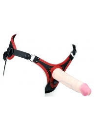 Пояс унисекс UNISEX Style с 2 насадками - LOVETOY (А-Полимер) - купить с доставкой в Майкопе