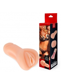Телесный реалистичный мастурбатор в виде вагины - Bior toys - в Майкопе купить с доставкой
