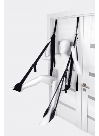 Черные секс-качели на дверь Anonymo №0505 - ToyFa - купить с доставкой в Майкопе