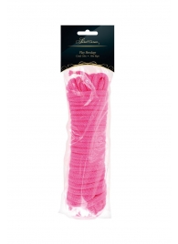 Розовая веревка для связывания Sweet Caress Rope - 10 метров - Sweet Caress - купить с доставкой в Майкопе