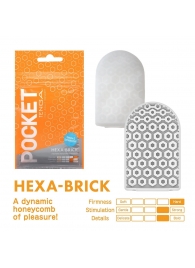 Карманный мастурбатор HEXA-BRICK - Tenga - в Майкопе купить с доставкой