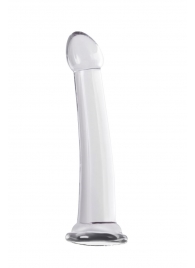 Прозрачный нереалистичный фаллоимитатор Jelly Dildo XL - 22 см. - Toyfa Basic