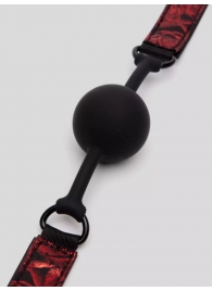 Кляп-шар на двусторонних ремешках Reversible Silicone Ball Gag - Fifty Shades of Grey - купить с доставкой в Майкопе