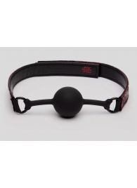 Кляп-шар на двусторонних ремешках Reversible Silicone Ball Gag - Fifty Shades of Grey - купить с доставкой в Майкопе