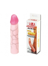 Удлиняющая насадка на пенис Deep Love - 21,5 см. - Baile - в Майкопе купить с доставкой